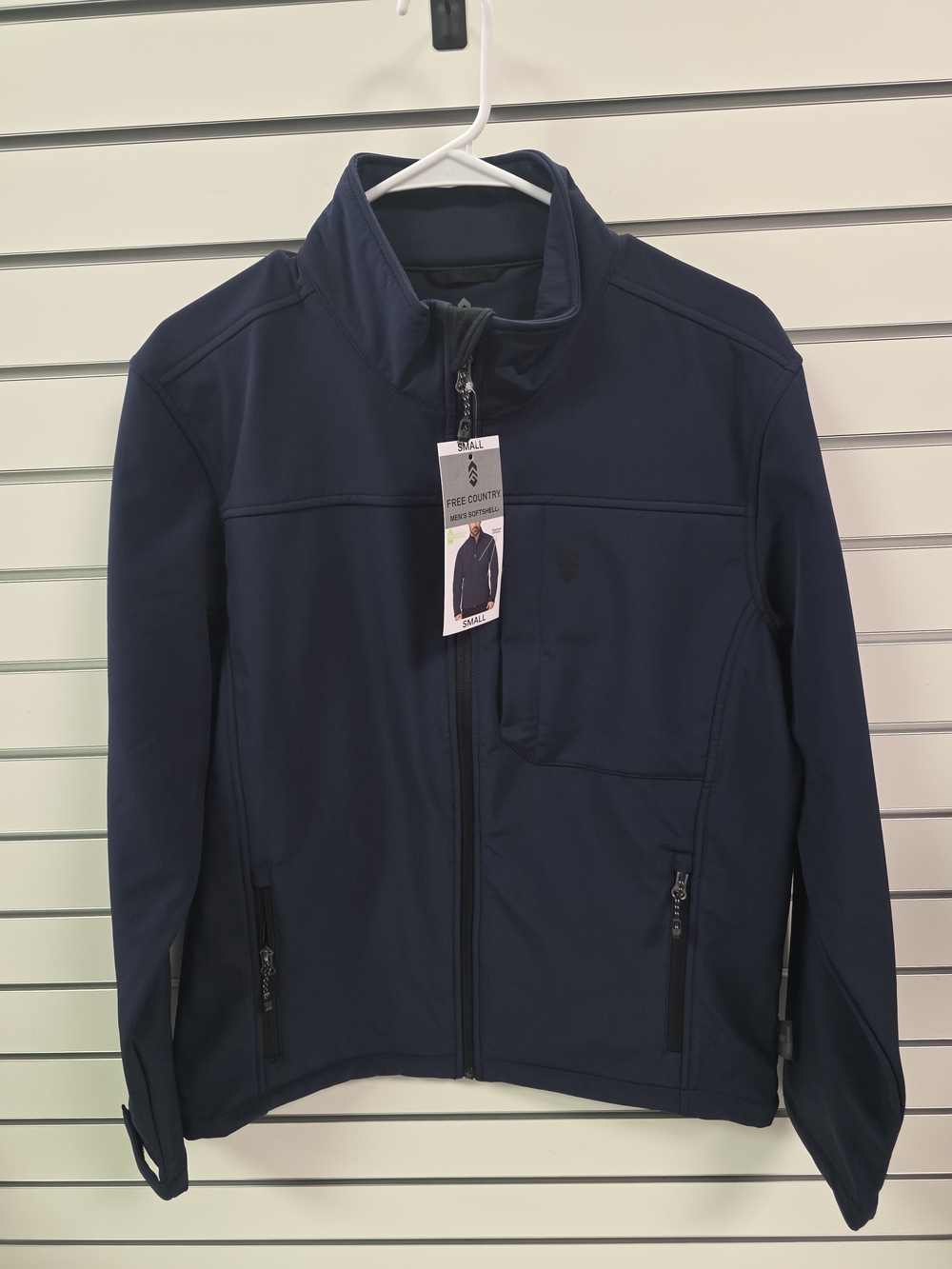 Free Country Navy Softshell Jacket - Men's Lightweight